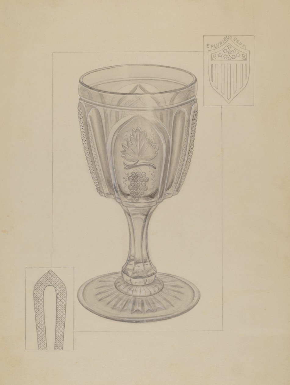 Bägare, c. 1936. av Gertrude Lemberg