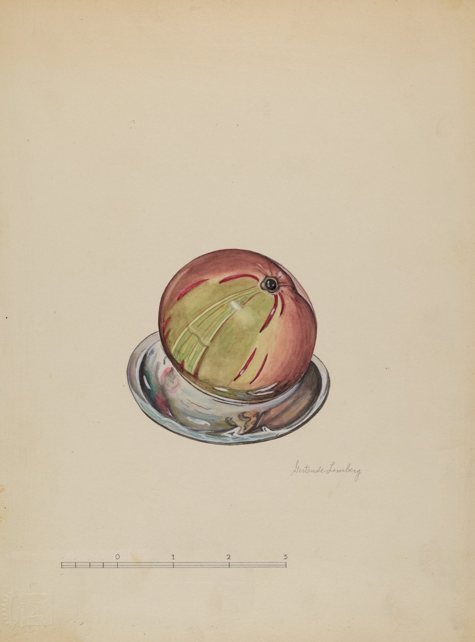 Pappersvikt, c. 1936. av Gertrude Lemberg