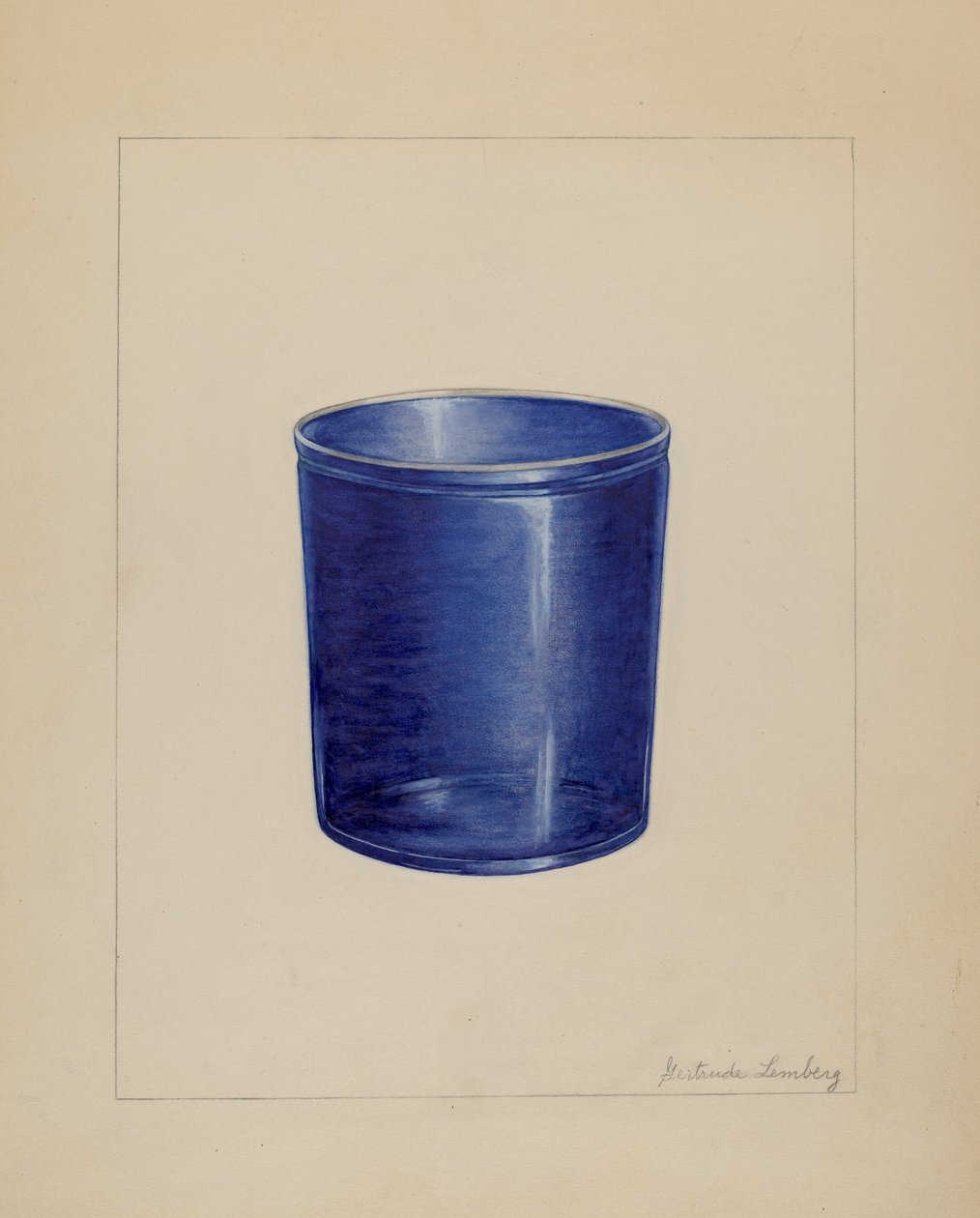 Tumlare, c. 1937. av Gertrude Lemberg