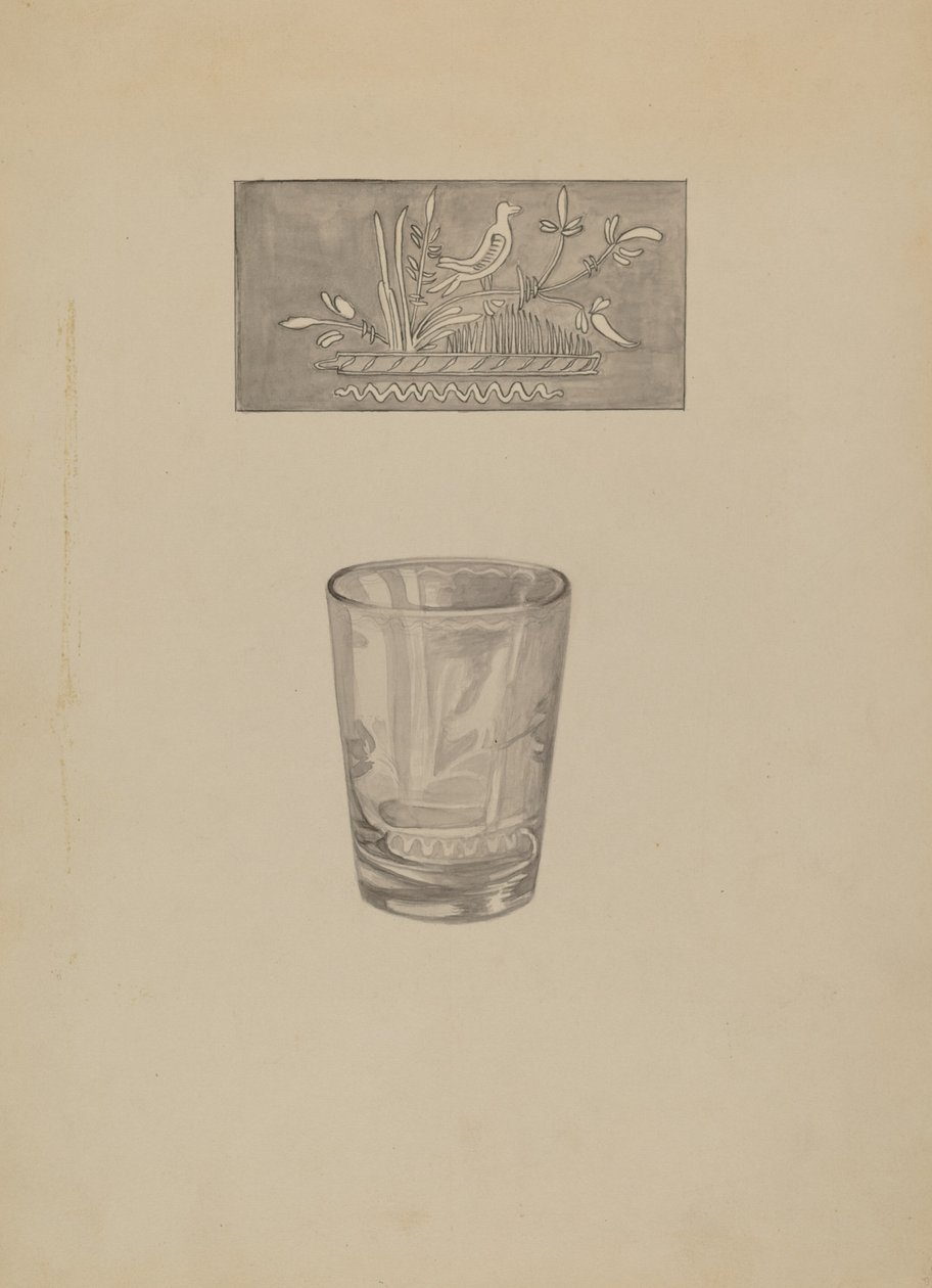 Whiskyglas, 19351942. av Gertrude Lemberg