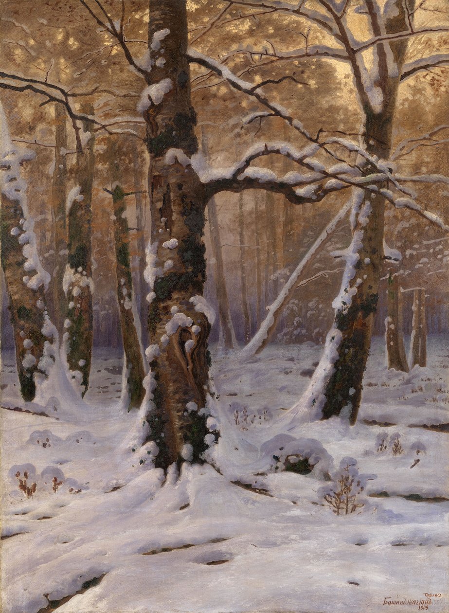 Vintermorgon, 1907-1909 av Gevorg Bashindzhagyan