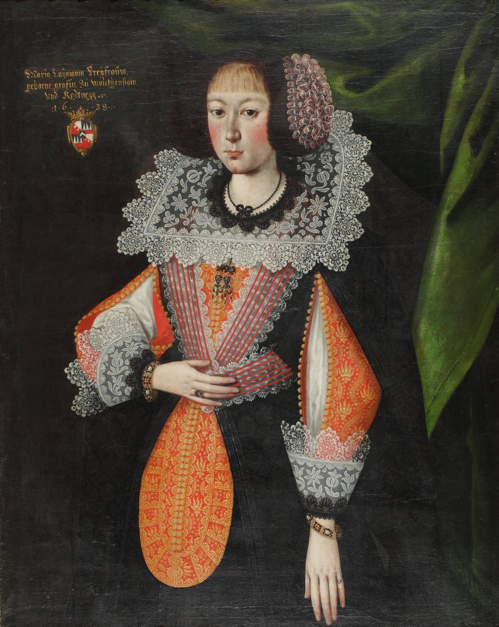 Friherrinnan Maria Laymann-Libenau av Giacinto Gimignani