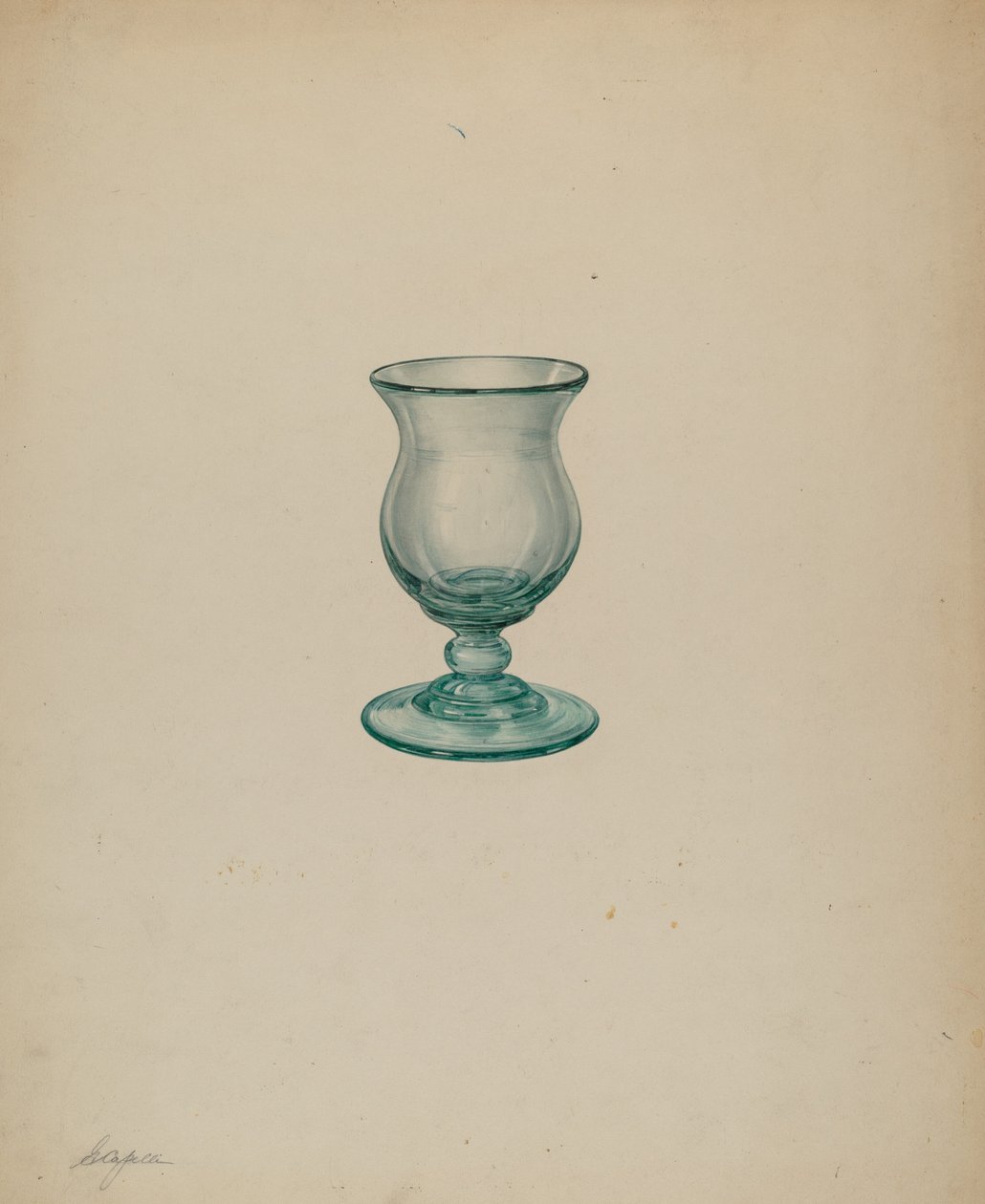 Blåst glas, 19351942. av Giacinto Capelli