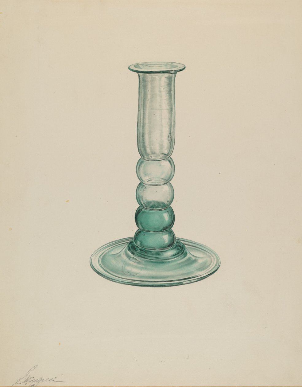 Ljusstake av Giacinto Capelli