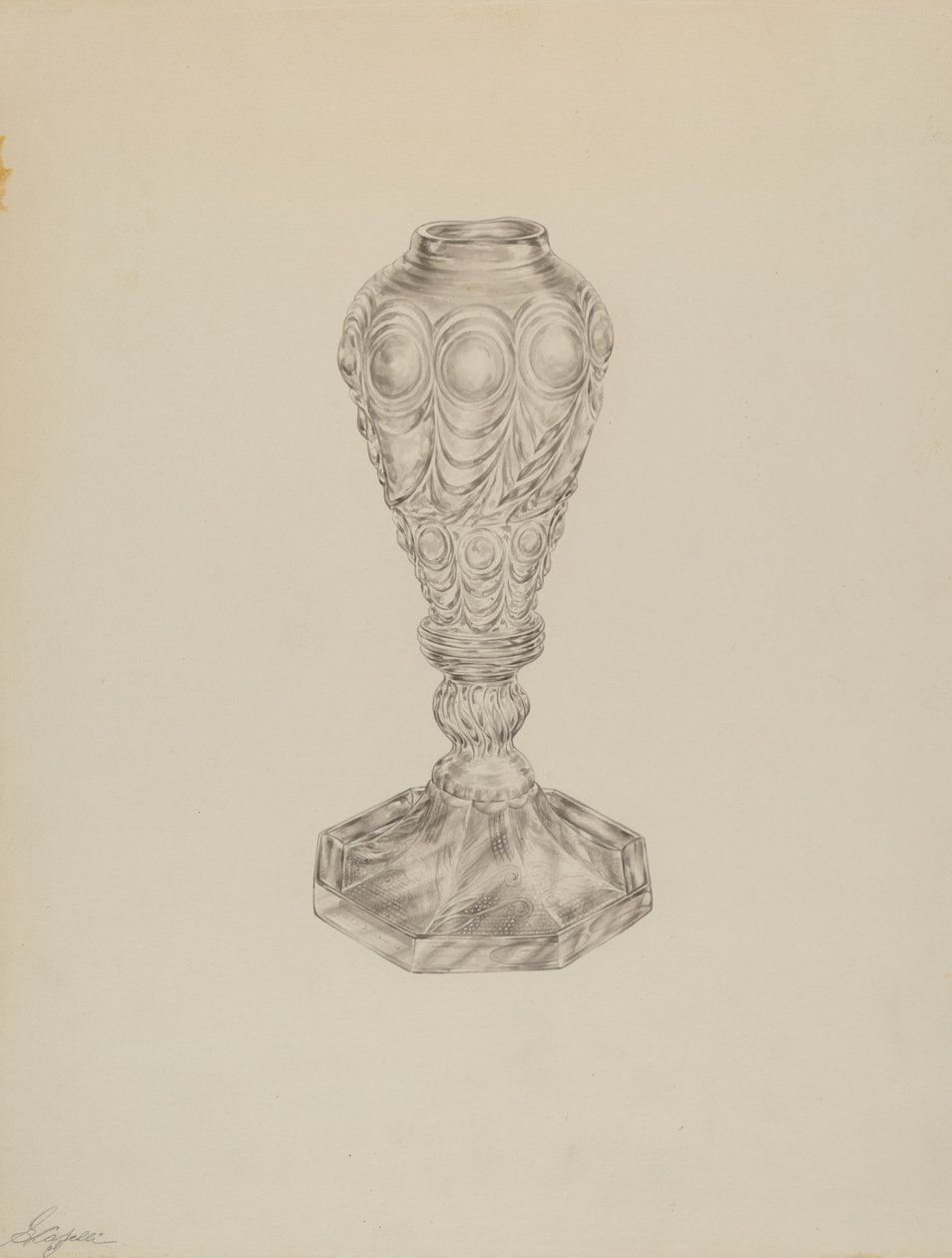 Lampa, c. 1938. av Giacinto Capelli