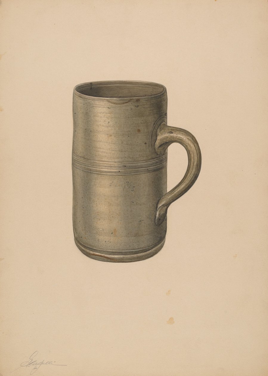 Mugg, c. 1940. av Giacinto Capelli