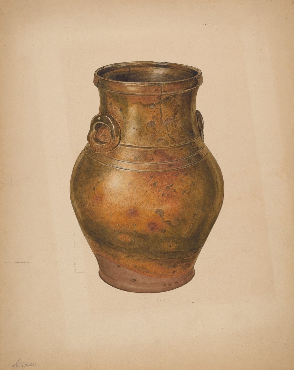 Vas, c. 1938. av Giacinto Capelli