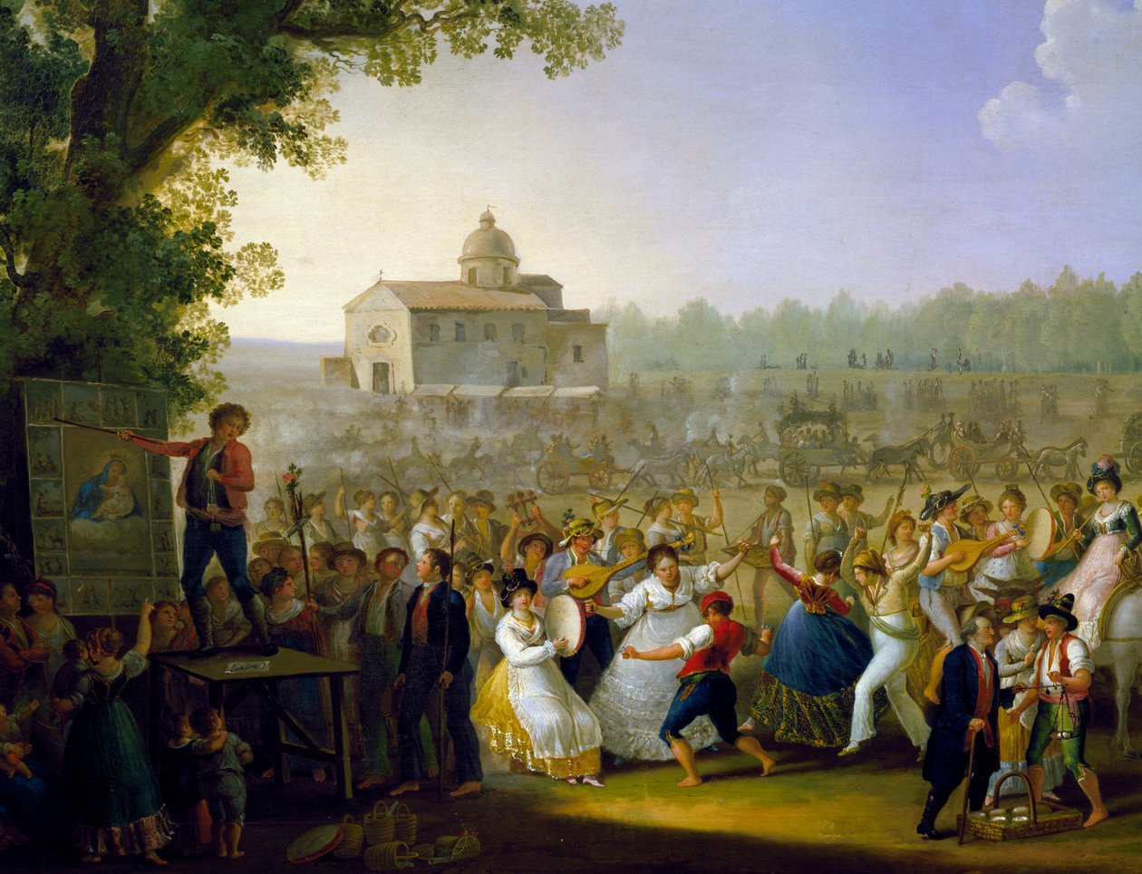 Napolitansk festival för Madonna Dell
