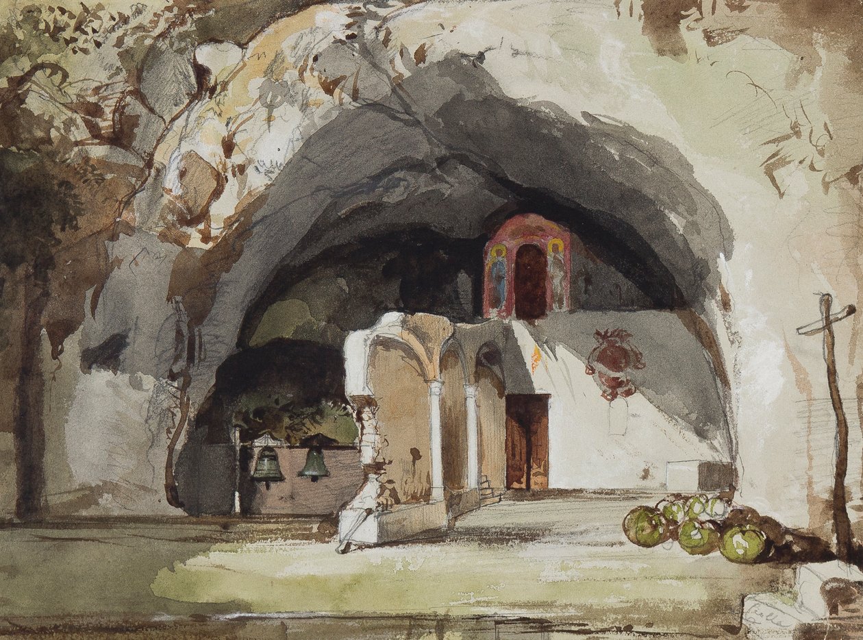 Ruinerna av kyrkan Santa Maria dell