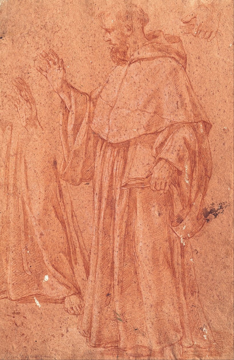 Studie av Sankt Augustinus av Giacinto Gimignani