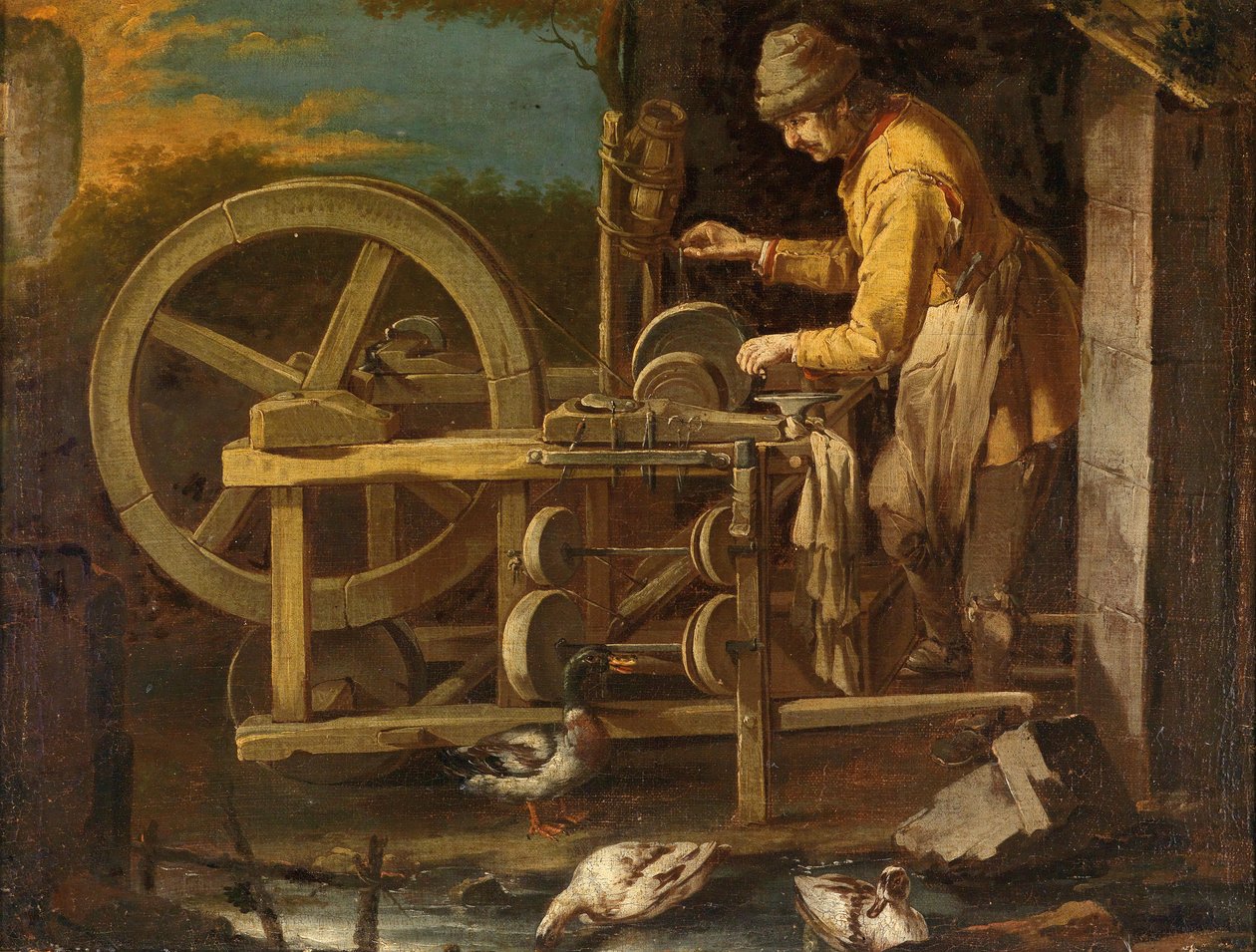Saxkvarnen av Giacomo Francesco Cipper