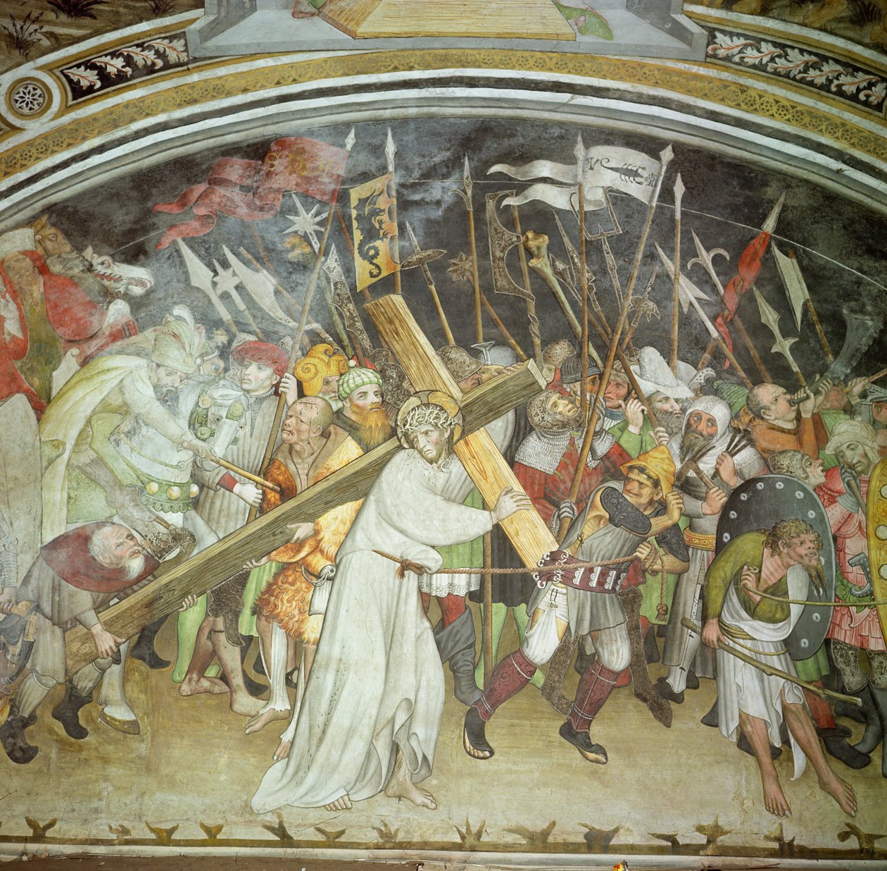 Vägen till Golgata (se 130504 för detaljer) av Giacomo Jaquerio