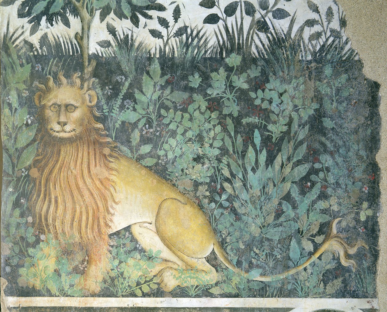 O le Puna o le Ola, auiliiliga o se leona, 1418-30 swed av Giacomo Jaquerio