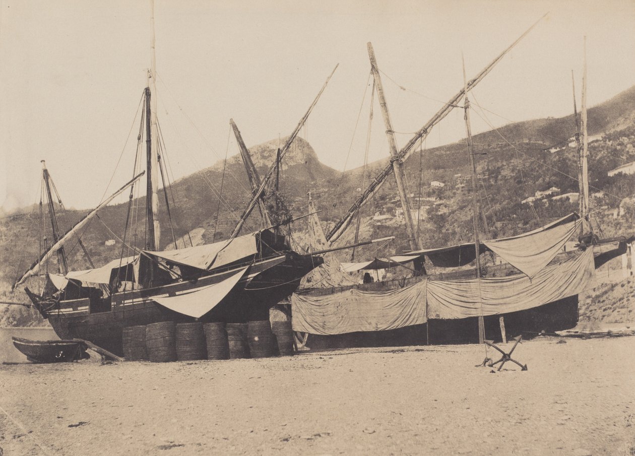Salerno, 1855. av Giacomo Caneva