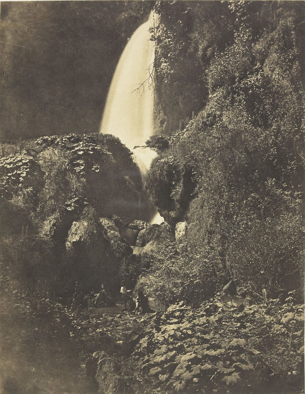 Tivoli, Aniene Falls av Giacomo Caneva
