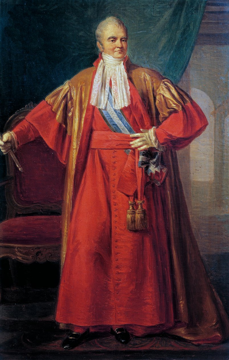 Porträtt av Paluzzo Altieri (1760-1834), prins, målning av Giacomo Conca (1785-1858) av Giacomo Conca