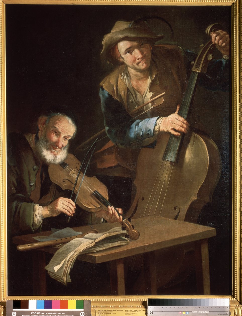 ""Musikerna"" Målning av Giacomo Francesco Cipper (1664-1736) Pushkin Museum, Moskva av Giacomo Francesco Cipper