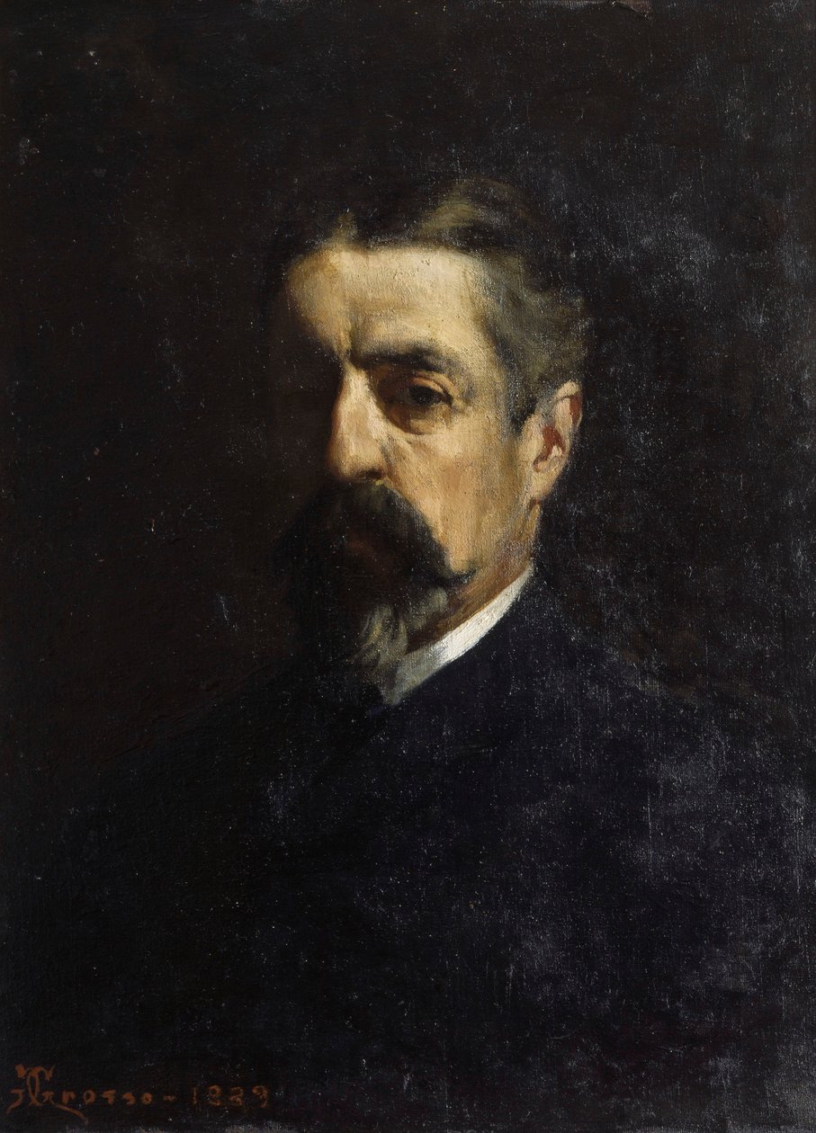 Porträtt av greve Marcello Panissera av Veglio (1830-1886) av Giacomo Grosso