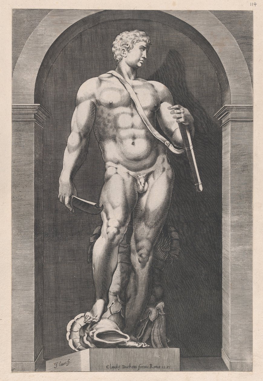 Mirror of Roman Magnificence: Perseus, sent 1500-tal, sent 1500-tal. av Giacomo Lauri