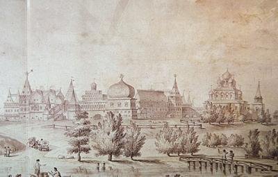 Palatset i Kolomenskoye av Giacomo Quarenghi