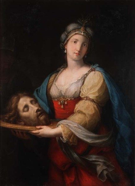 Salome med huvudet av Johannes Döparen (par 78387) av Giacomo Zoboli