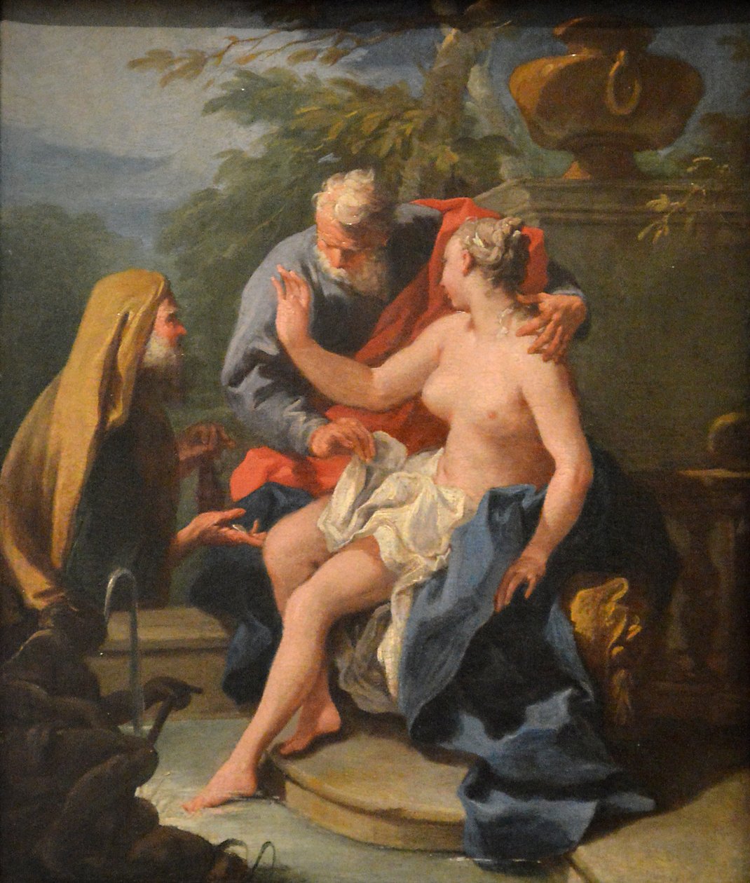 Suzanne och de äldre av Giambattista Pittoni