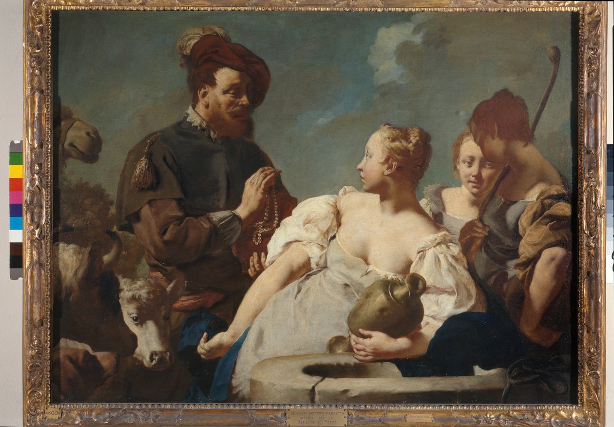 Rebecca och Eleazar vid brunnen av Giambattista Piazzetta