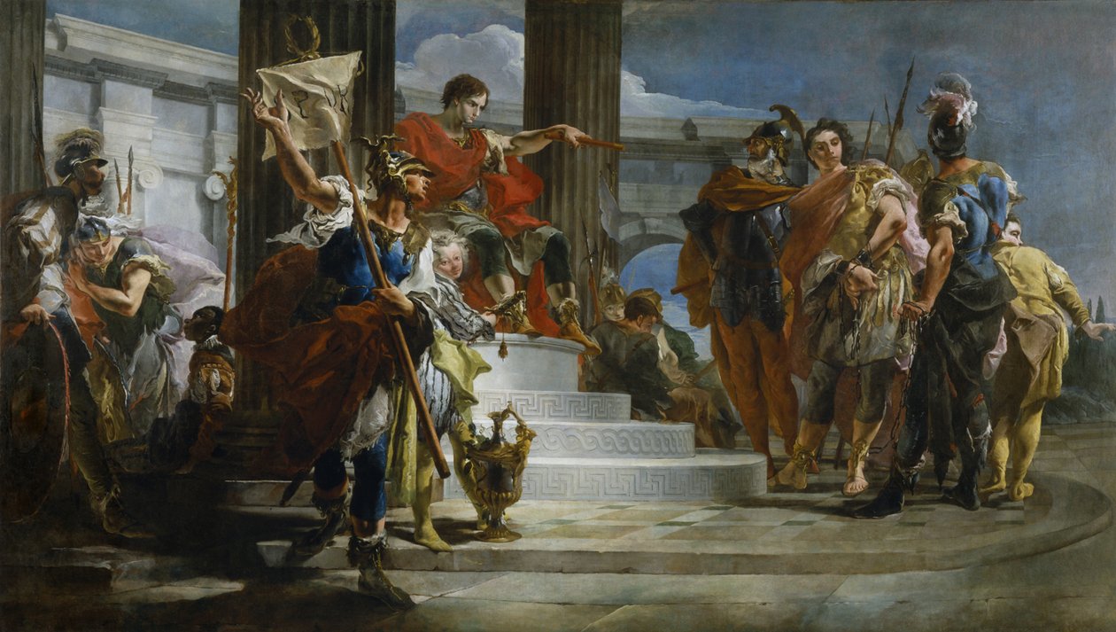 Scipio Africanus Frigör Massiva av Giambattista Tiepolo