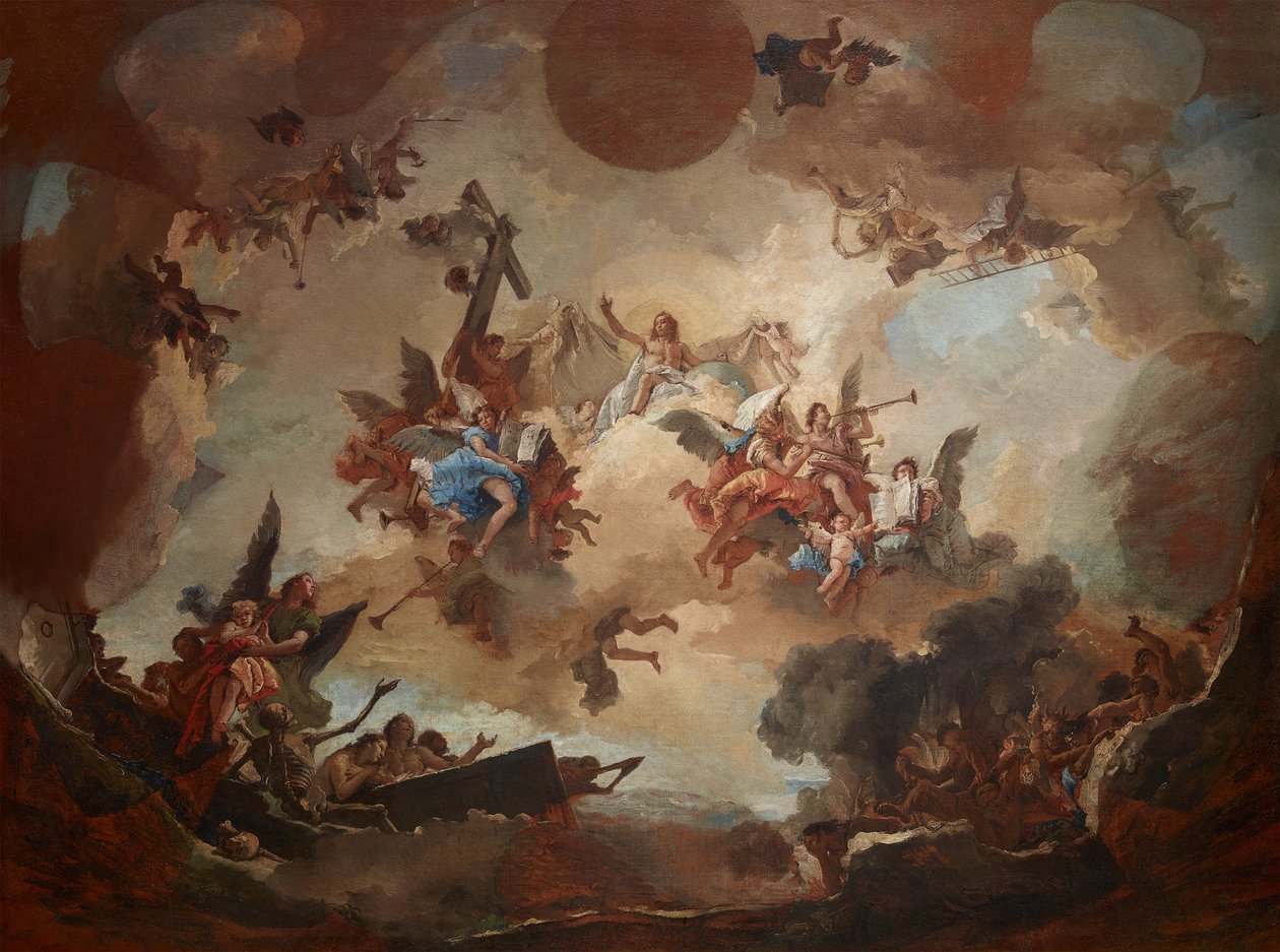 Den sista domen, 1730-1740-talen. av Giambattista Tiepolo
