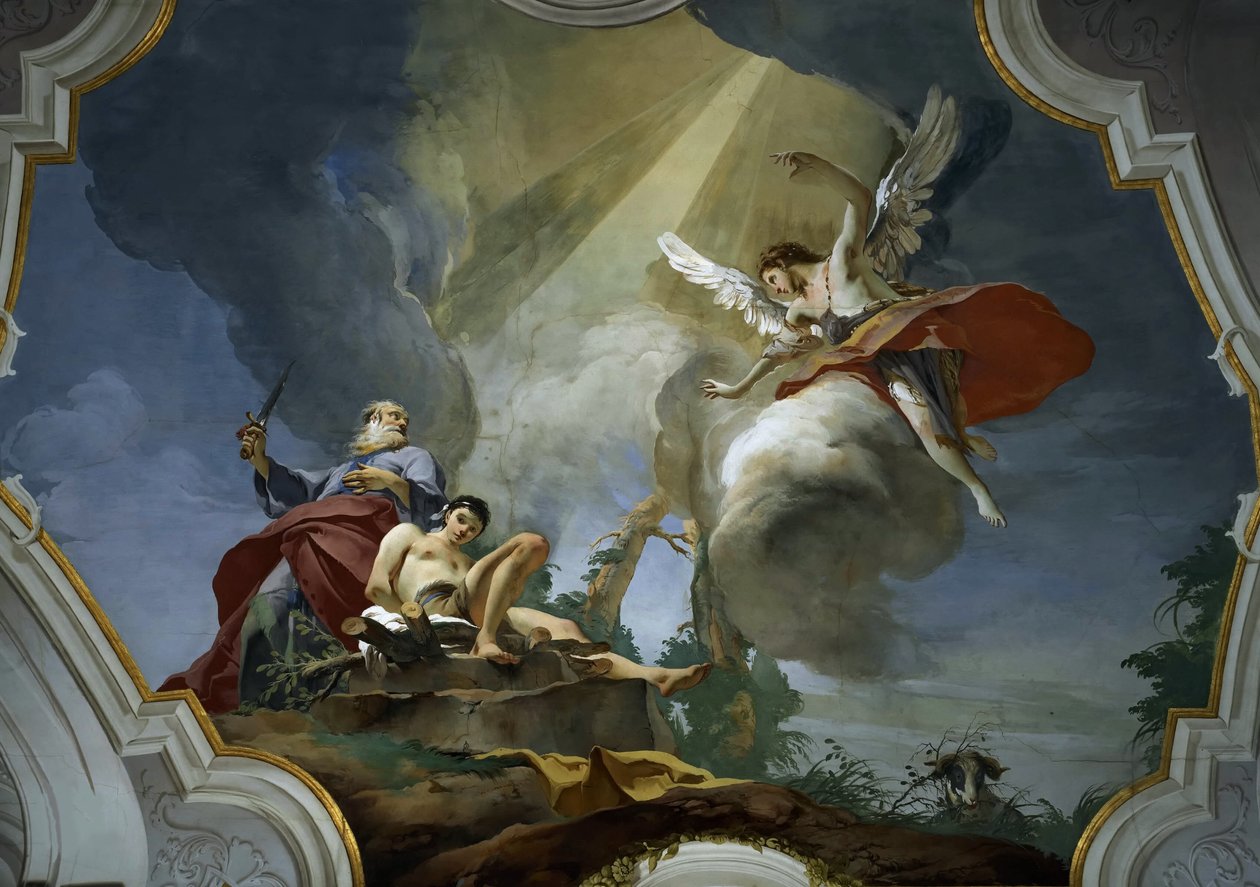 Isaks offer, ca 1728. av Giambattista Tiepolo