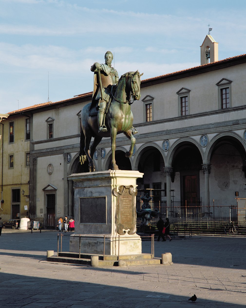 Storhertig Ferdinands ryttarstaty, 1608 (brons) av Giambologna