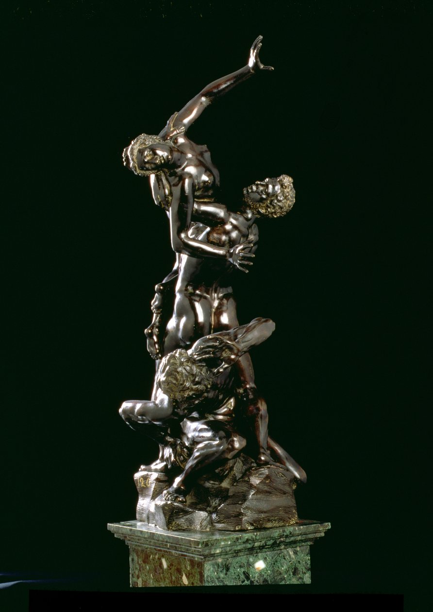 Våldtäkt av sabinska kvinnor (brons) av Giambologna