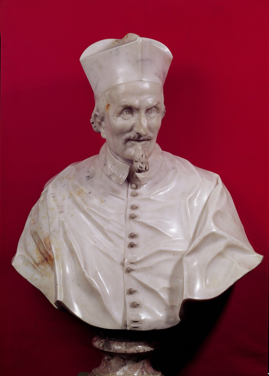 Byst av kardinal Francesco Barberini (marmor) av Gian Lorenzo Bernini