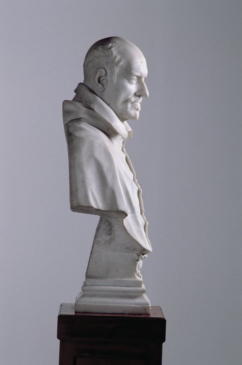 Porträtt av Alessandro Damasceni-Peretti-Montalto, 1622-23 (marmor) (se även 149092, 149093 och 149095) av Gian Lorenzo Bernini