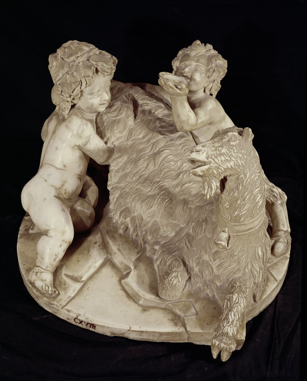 The Goat Amalthea, ca 1615 (marmor) av Gian Lorenzo Bernini