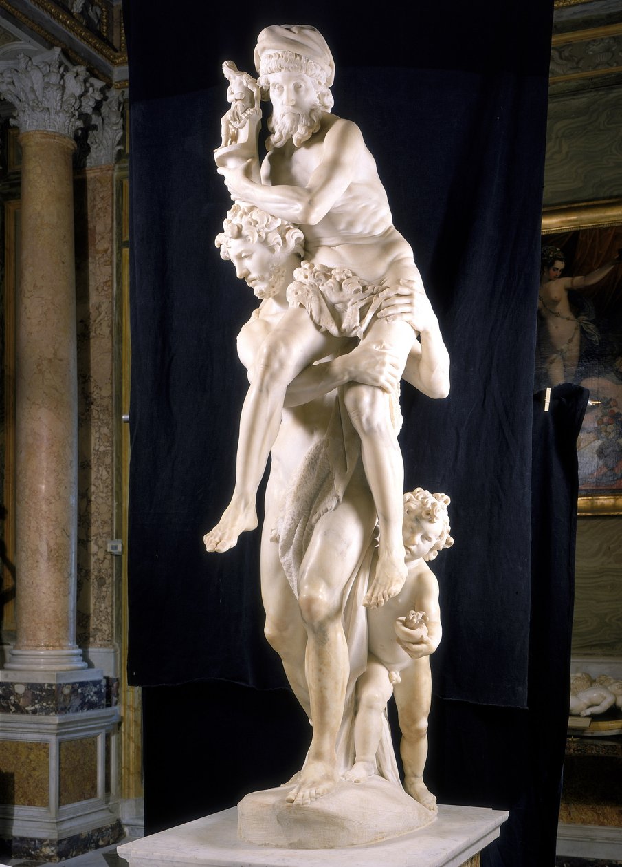 Aeneas och Anchises (marmor) (se även 277548 & 277549) av Gian Lorenzo Bernini