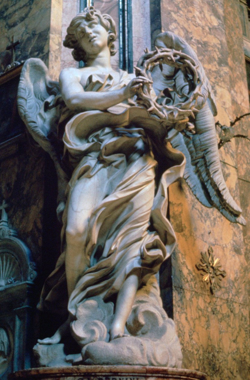 Ängel med törnekrona, 1667-1669 av Gian Lorenzo Bernini