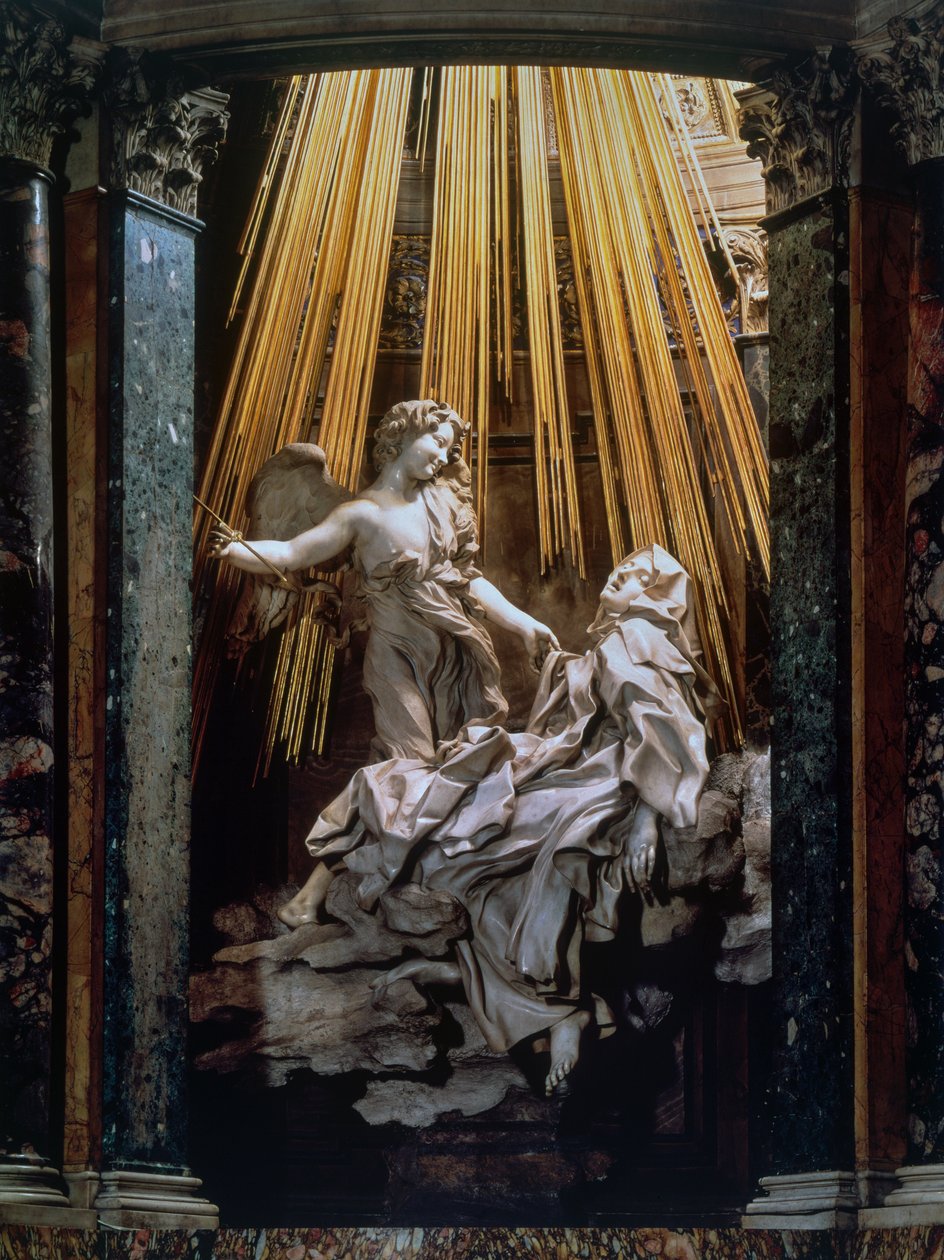 Extas av Sankta Teresa av Avila av Gian Lorenzo Bernini