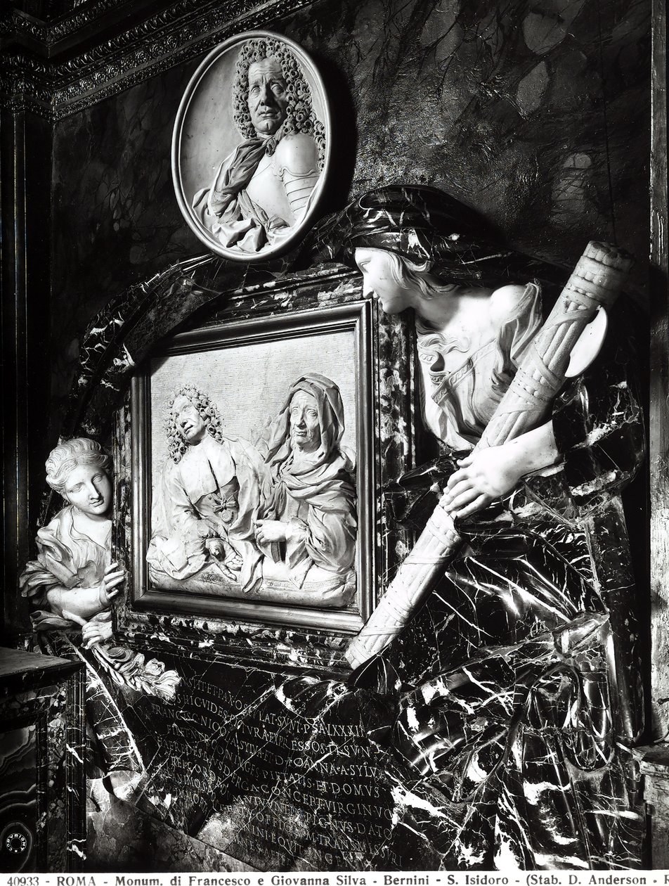 Monument till Francesco och Giovanni Silva av Gianlorenzo Bernini, 1663 av Gian Lorenzo Bernini
