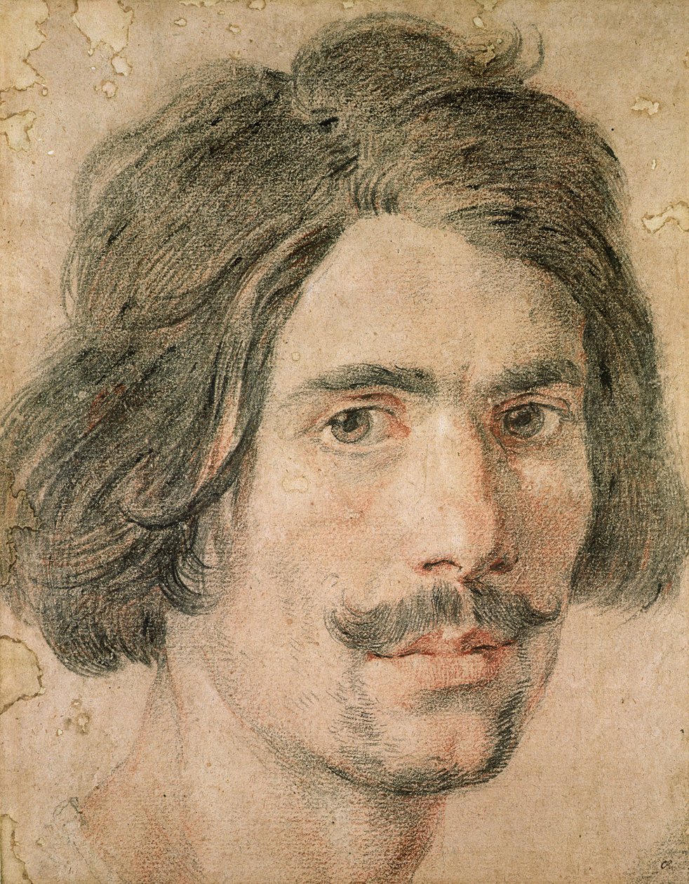 Porträtt av konstnären av Gian Lorenzo Bernini