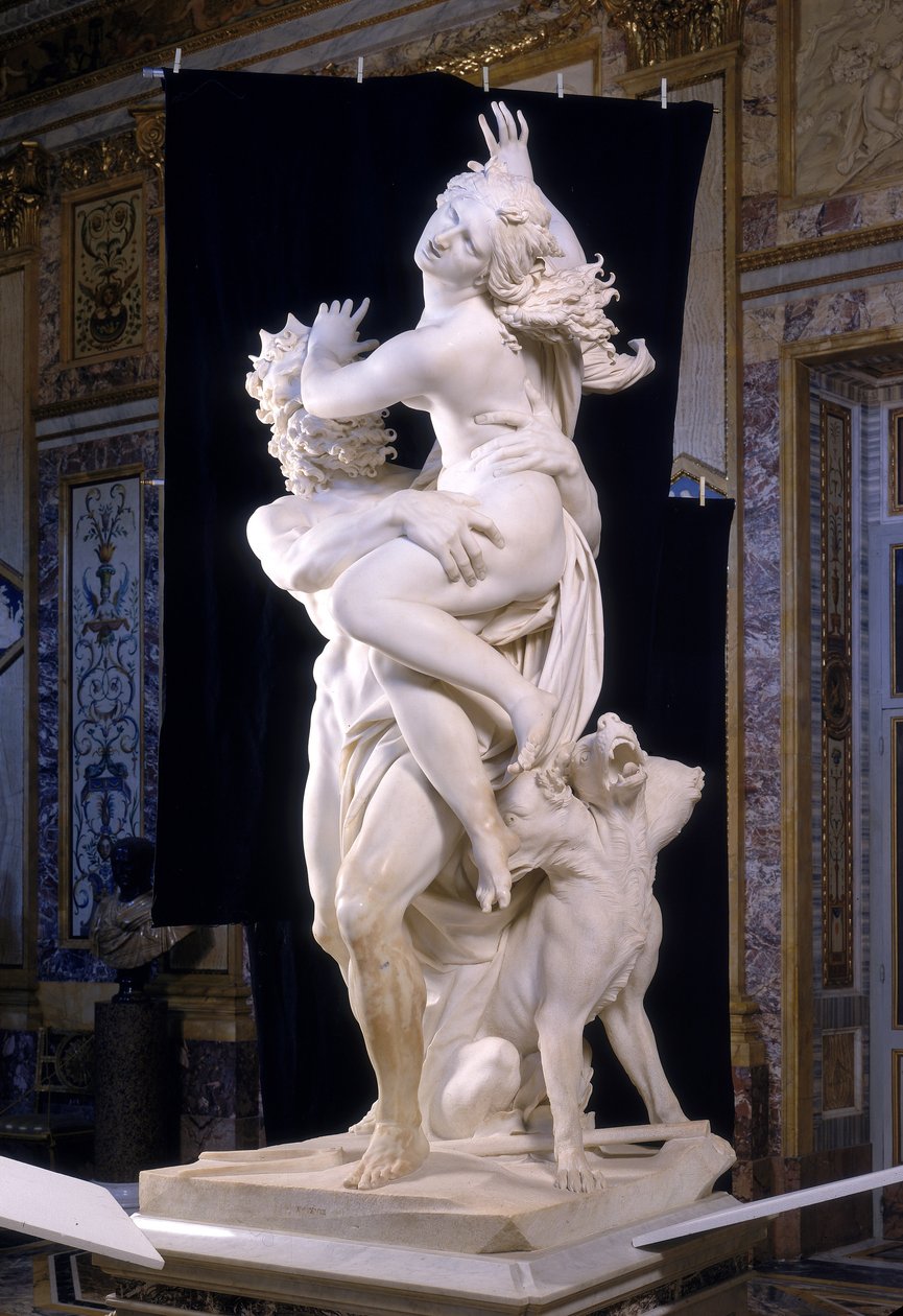 Våldtäkt av Proserpin av Gian Lorenzo Bernini