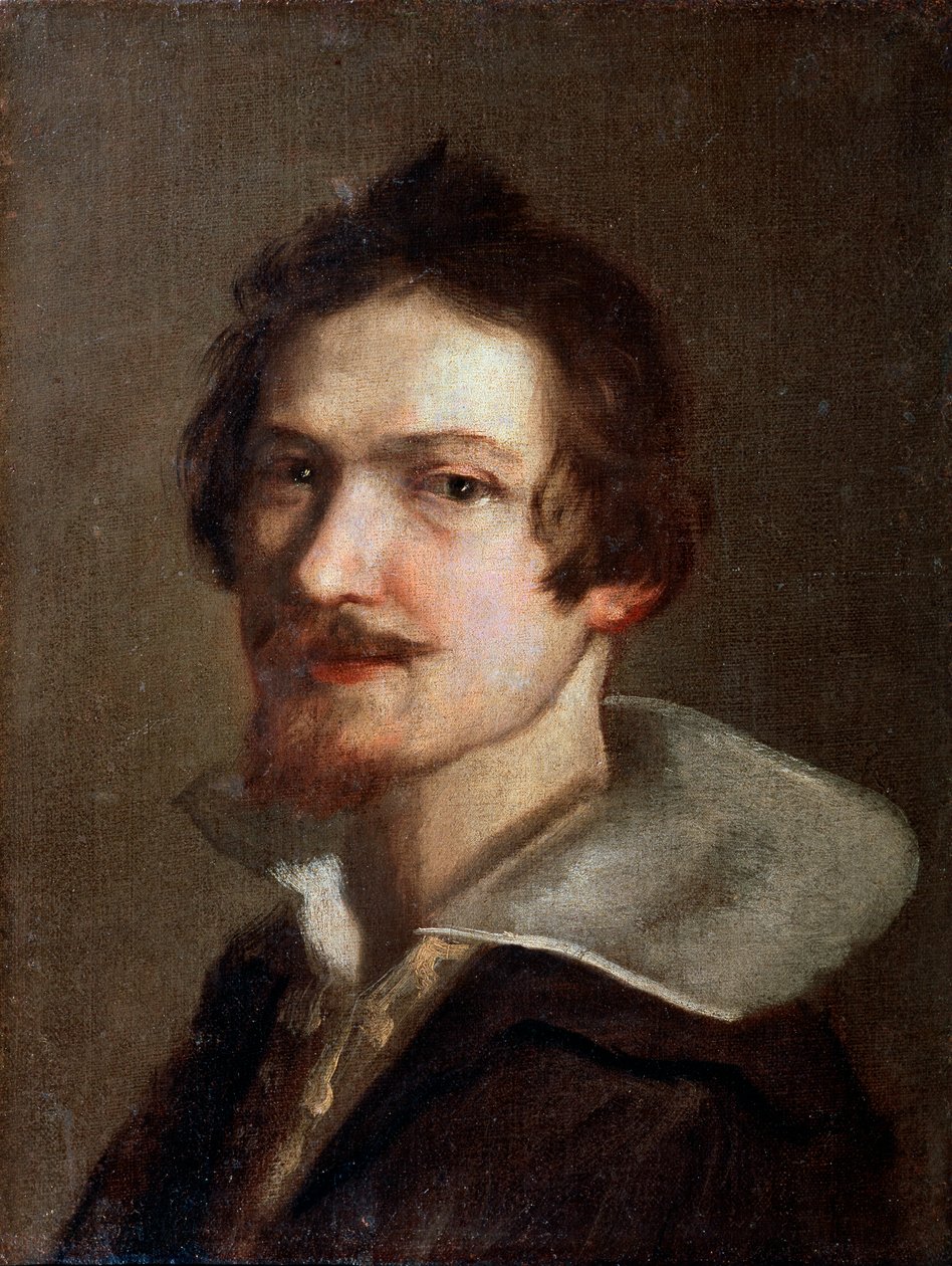 Självporträtt, 1600-talet av Gian Lorenzo Bernini