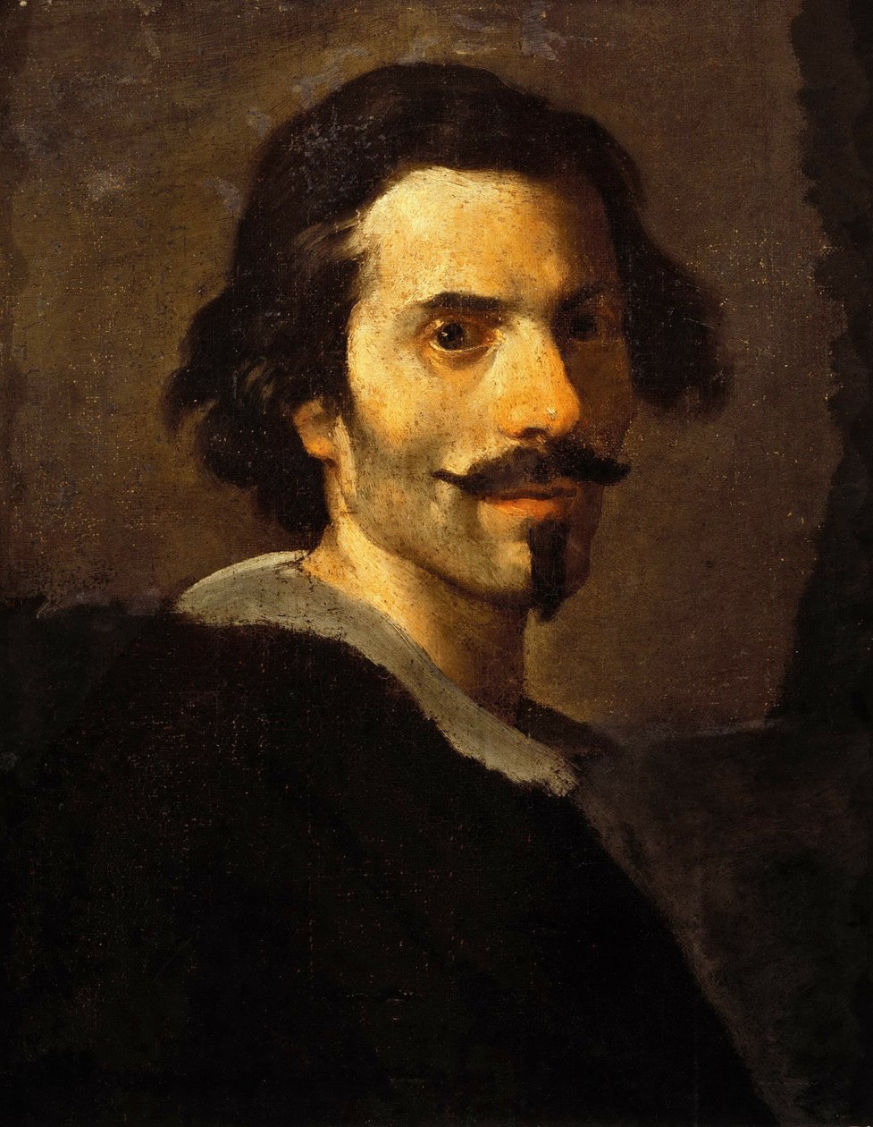Självporträtt av Gianlorenzo Bernini som mogen man (1638-40) av Gian Lorenzo Bernini