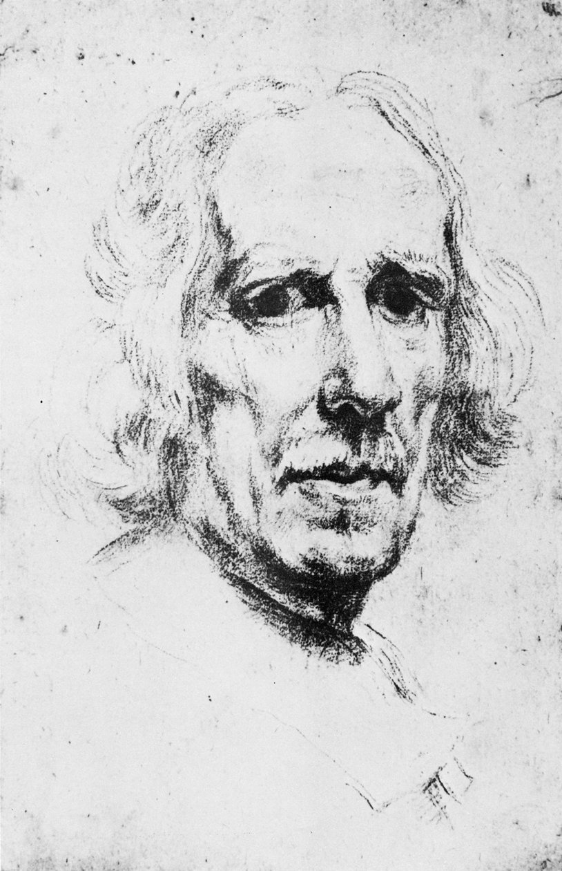 Självporträtt av Gianlorenzo Bernini av Gian Lorenzo Bernini