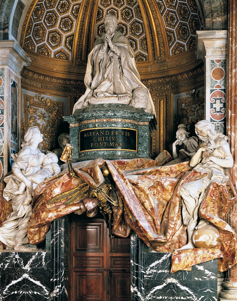 Alexander VII:s grav av Gian Lorenzo Bernini