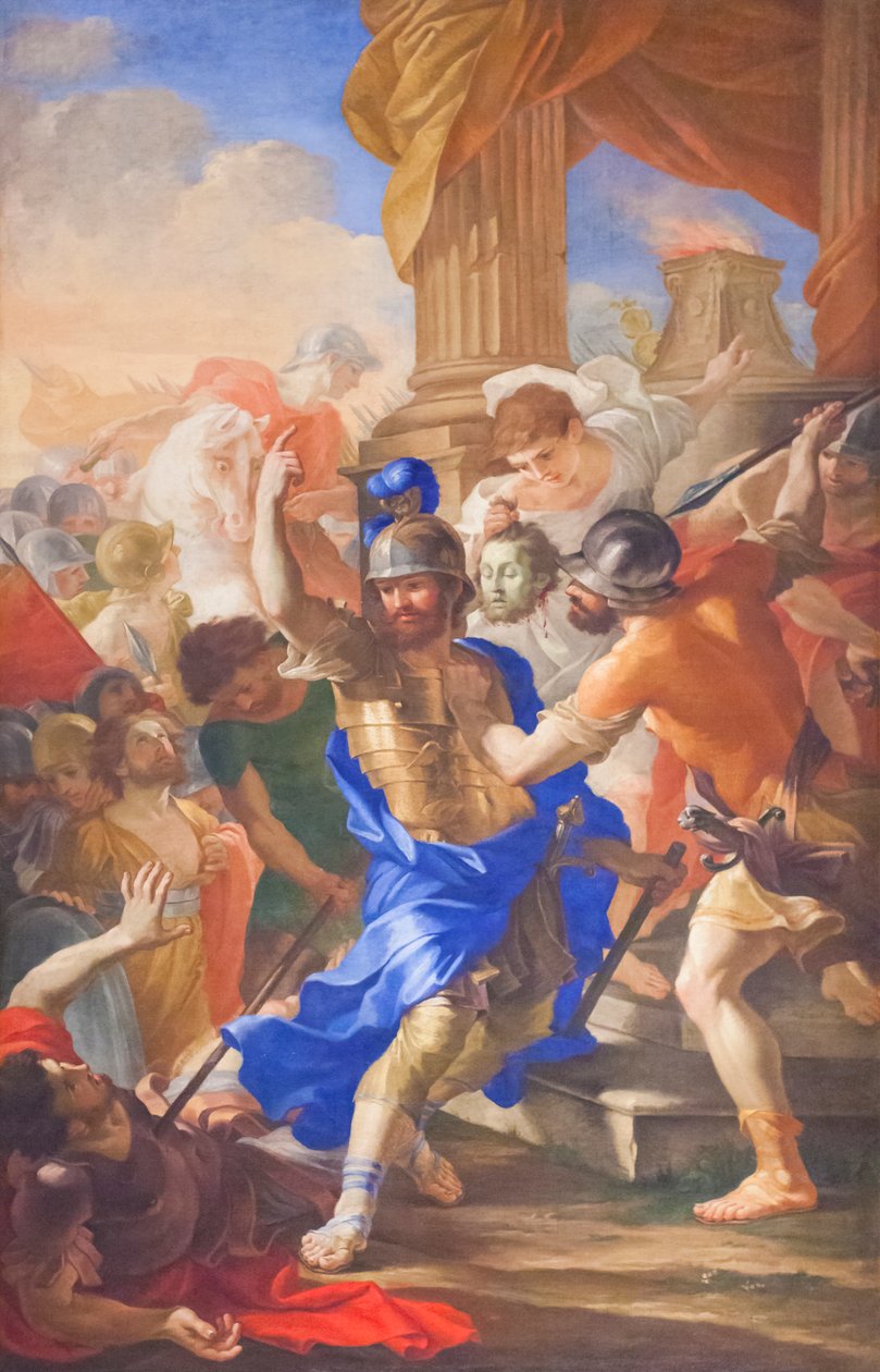 Saint Maurices martyrskap av Gian Lorenzo & Pellegrini Carlo (1605 45) Bernini