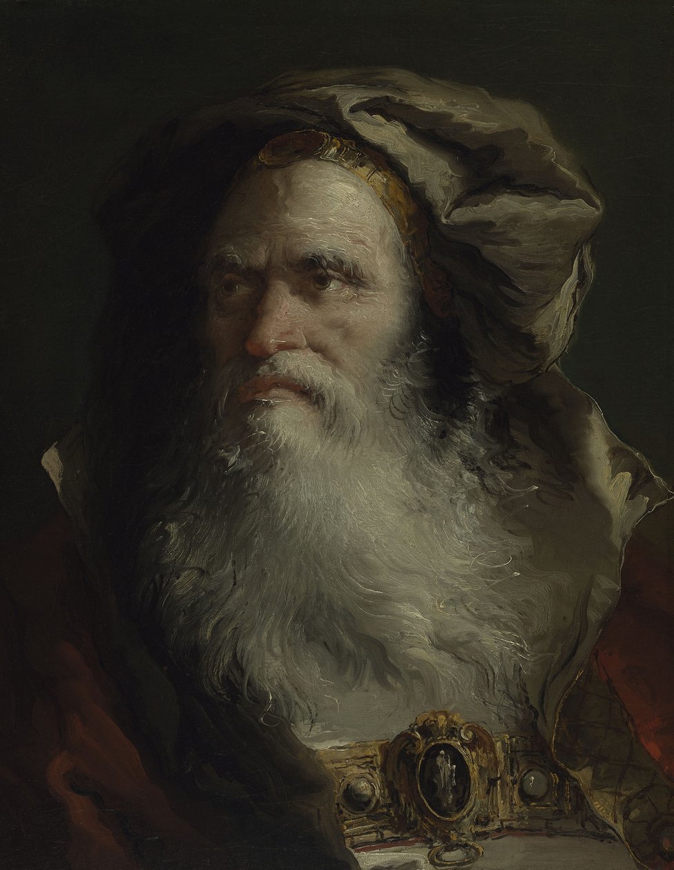 Chef för en filosof av Giandomenico Tiepolo