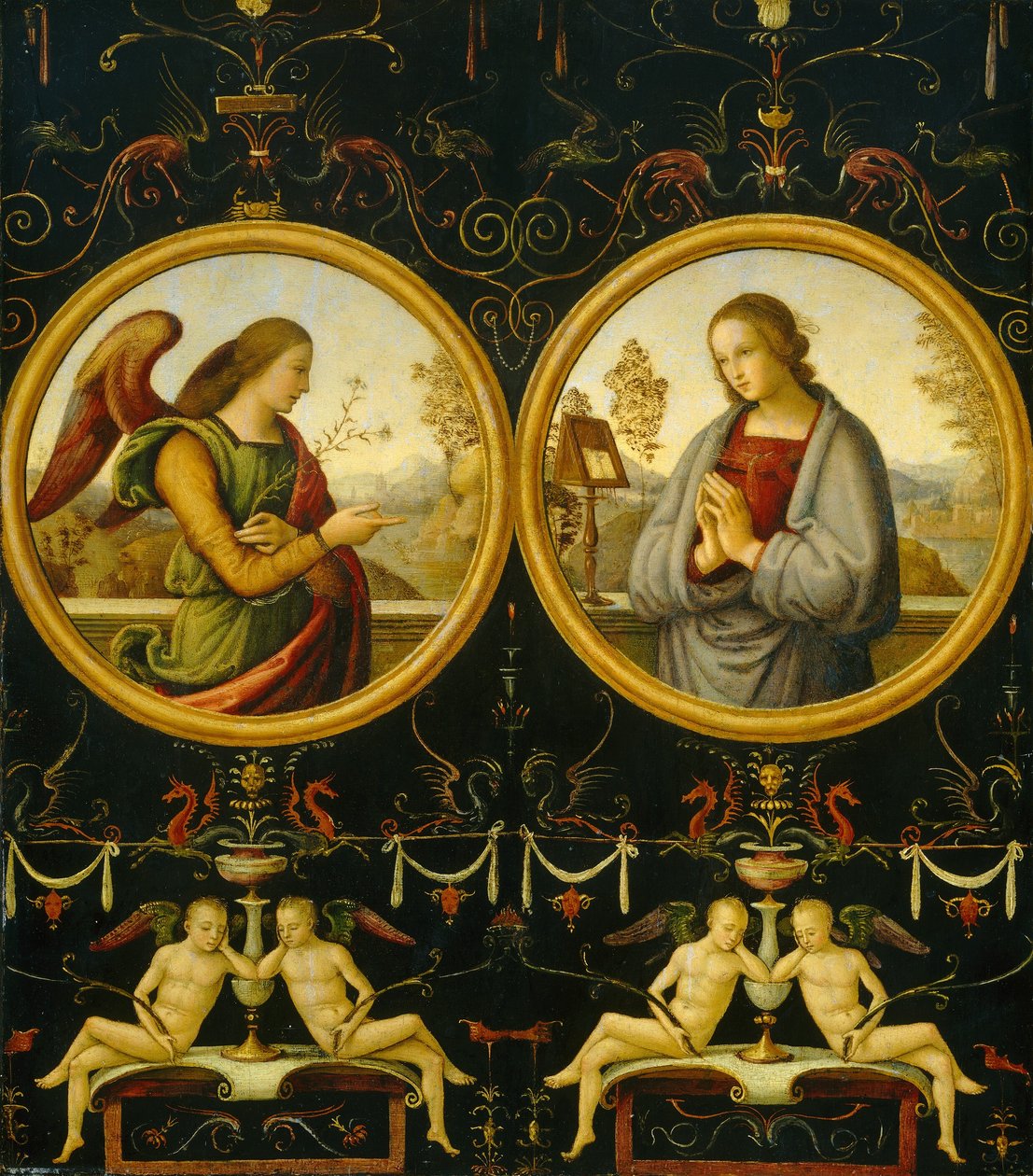 Bebådelsen av Giannicola di Paolo