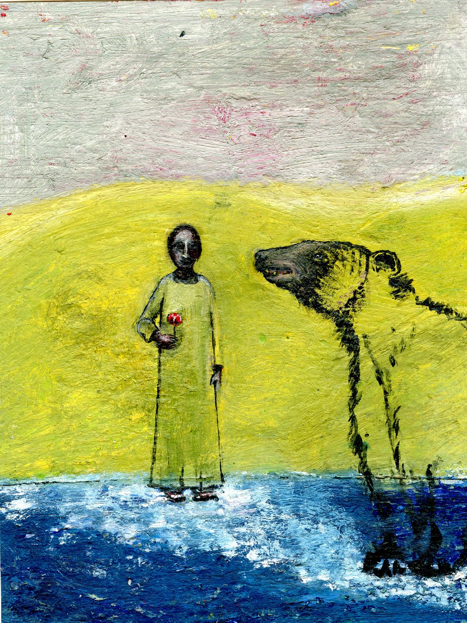 Sweet Rose och Brown Bear, 2005, av Gigi Sudbury