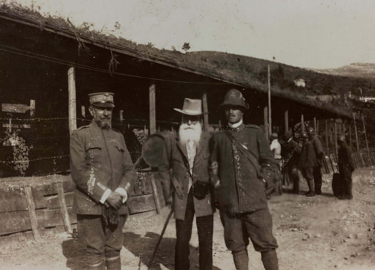 Album "Pictures of War II": Italienska soldater i Val Chiusone till Podsenica, 09/1917 (s/v foto) av Gigliucci Gigliucci